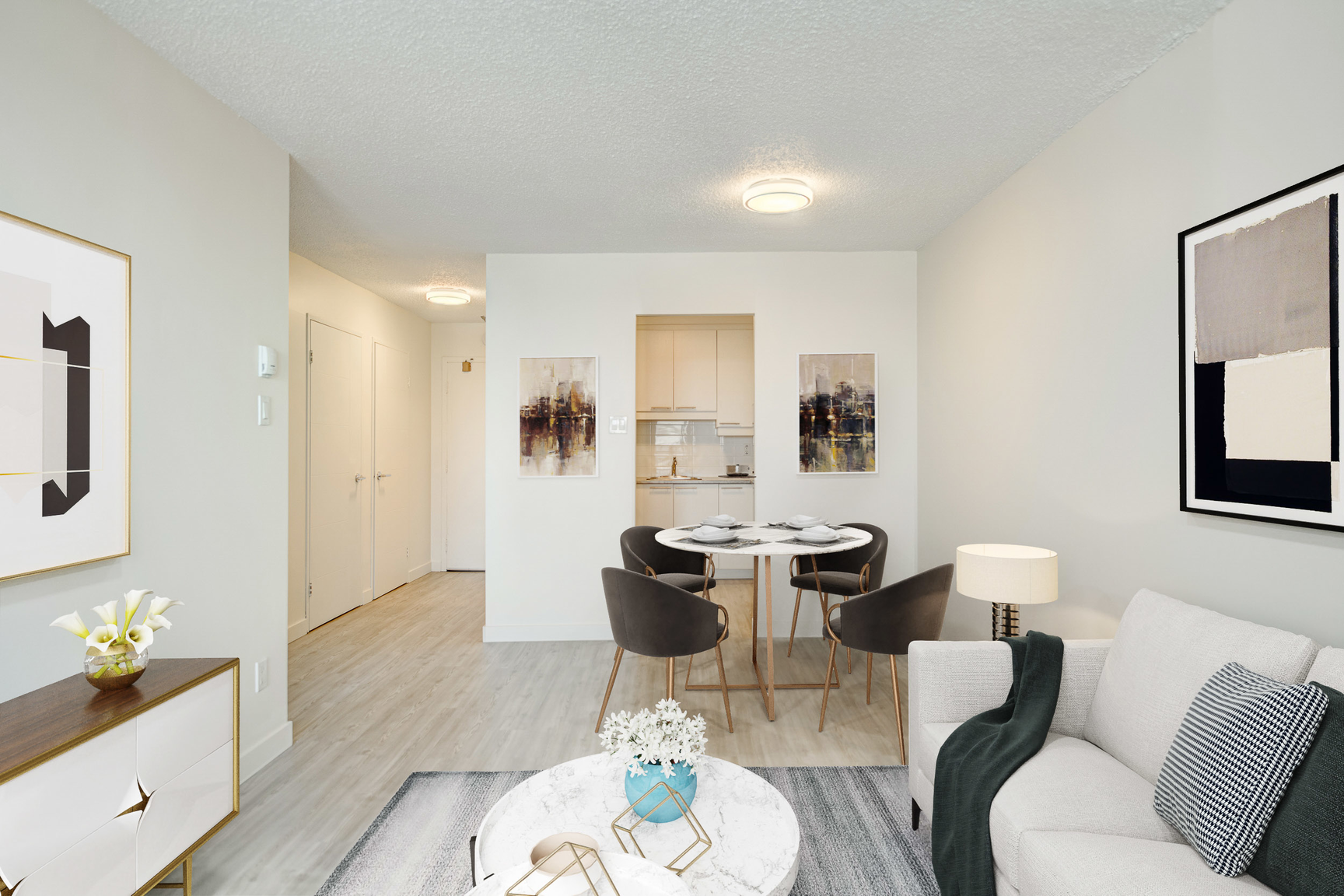 Appartement Studio / Bachelor a louer à Laval a Le Quatre Cent - Photo 01 - TrouveUnAppart – L407182